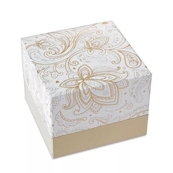 Charter Club Crystal Triple-Row Ring Silver Plate Size 8 | NWT - Picture 2 of 6